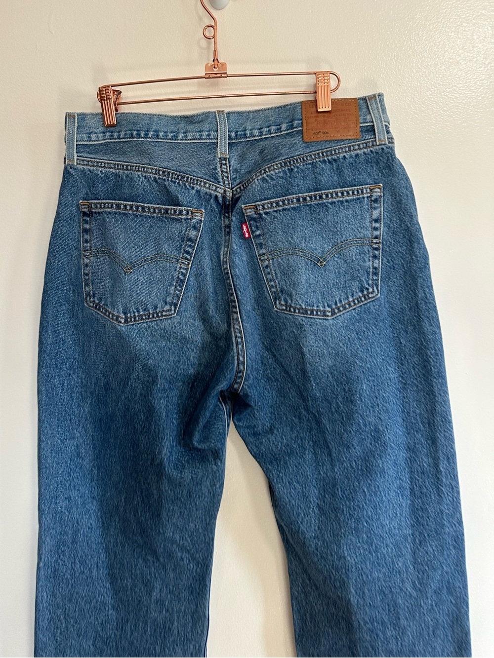 Levi's 501 90's Western Two-Tone Jeans, Size 31 - Picture 8 of 12